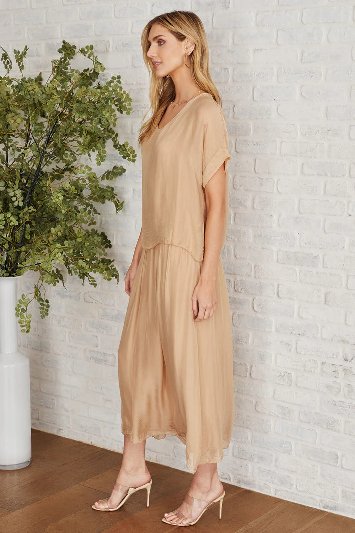 Milio Milano Camel Dress | L