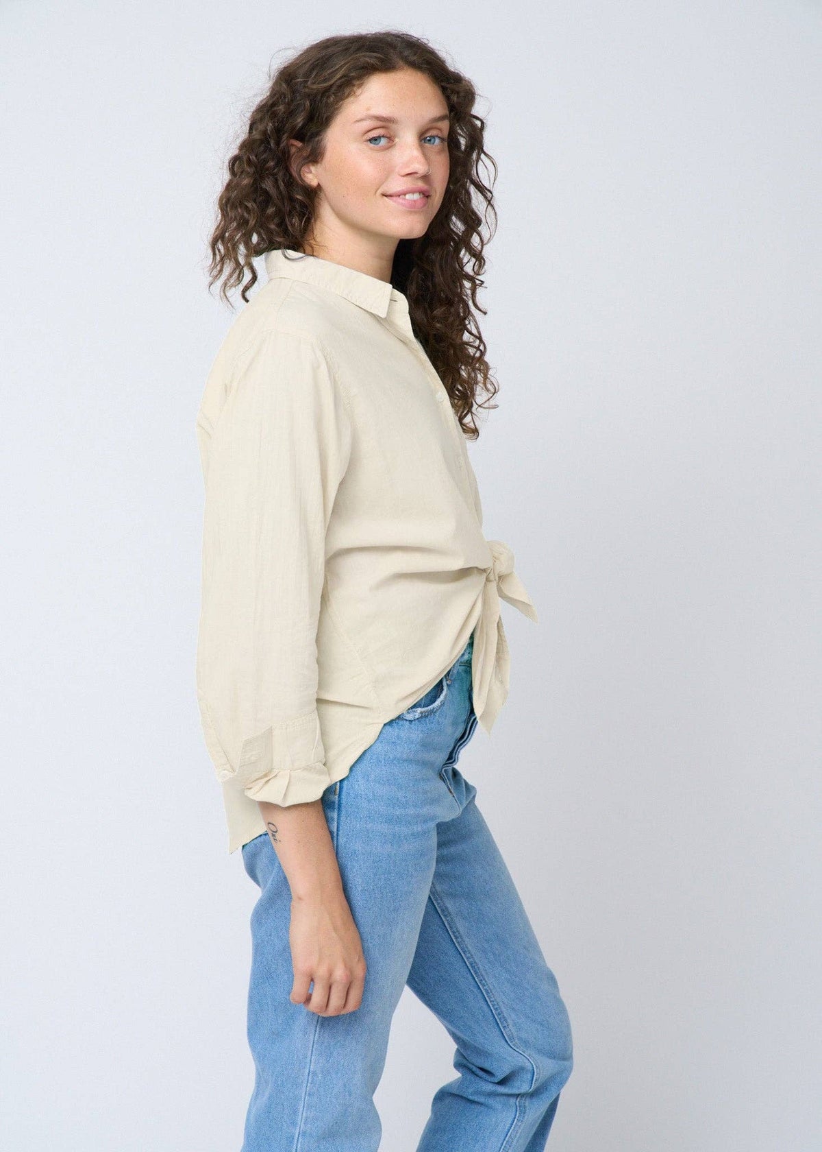 Good Boyfriend Shirt Ecru