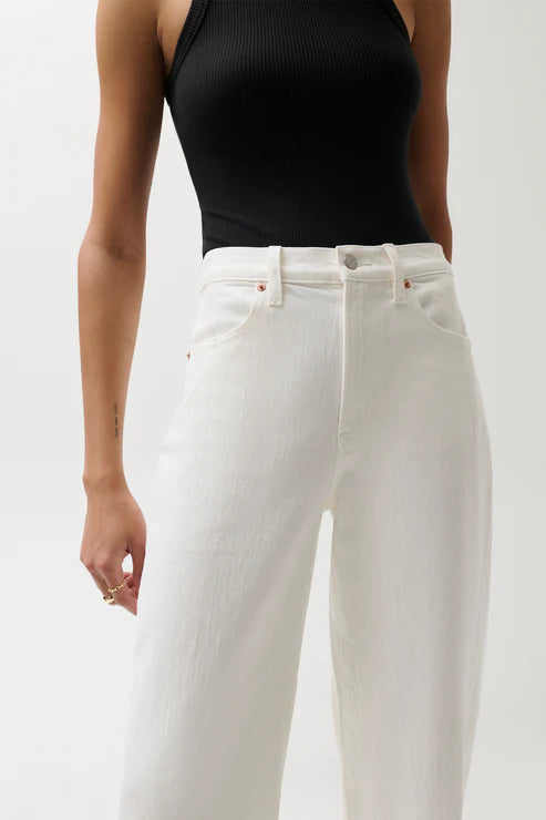 Kyra Ankle Pant | White
