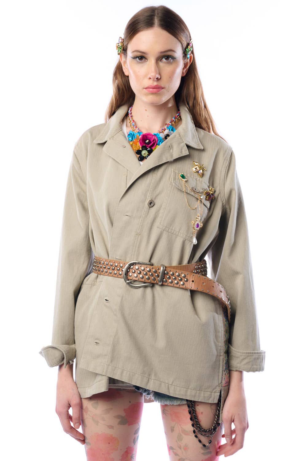 Brooklyn Jacket: Faded Olive / M
