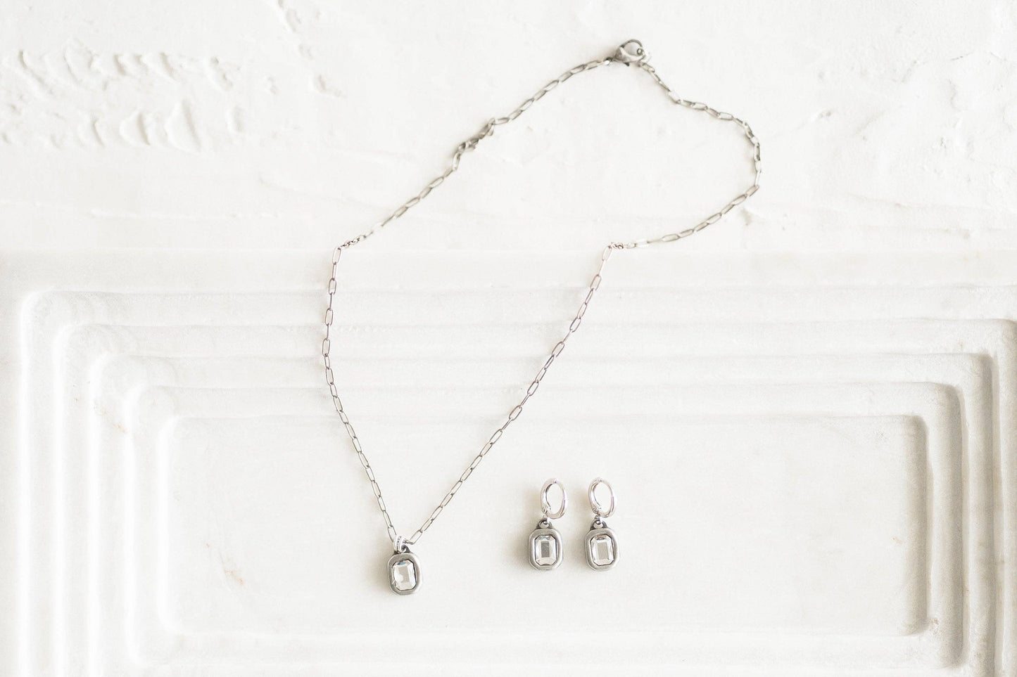 Cove Necklace | Silver
