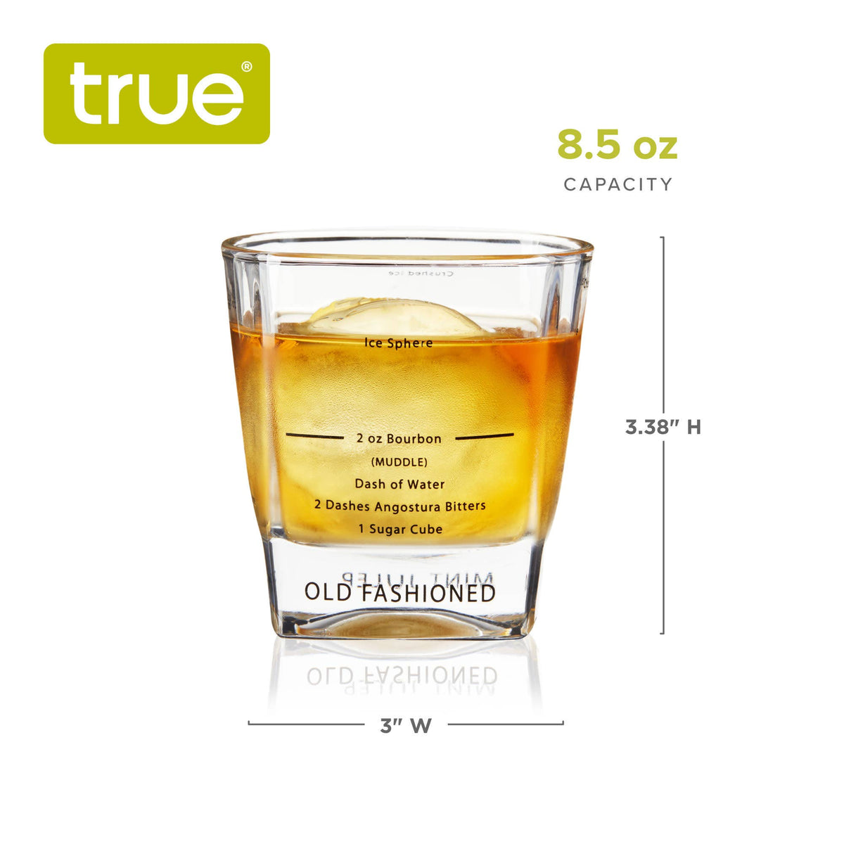 Recipe Cocktail Tumblers Set of 4