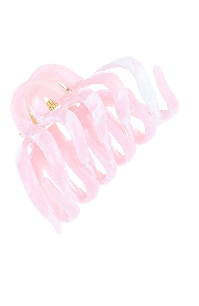 Odelia Claw Clip: Brown