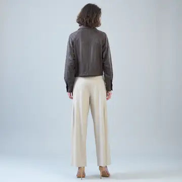 Liquid Leather™ Cropped Cargo Jacket