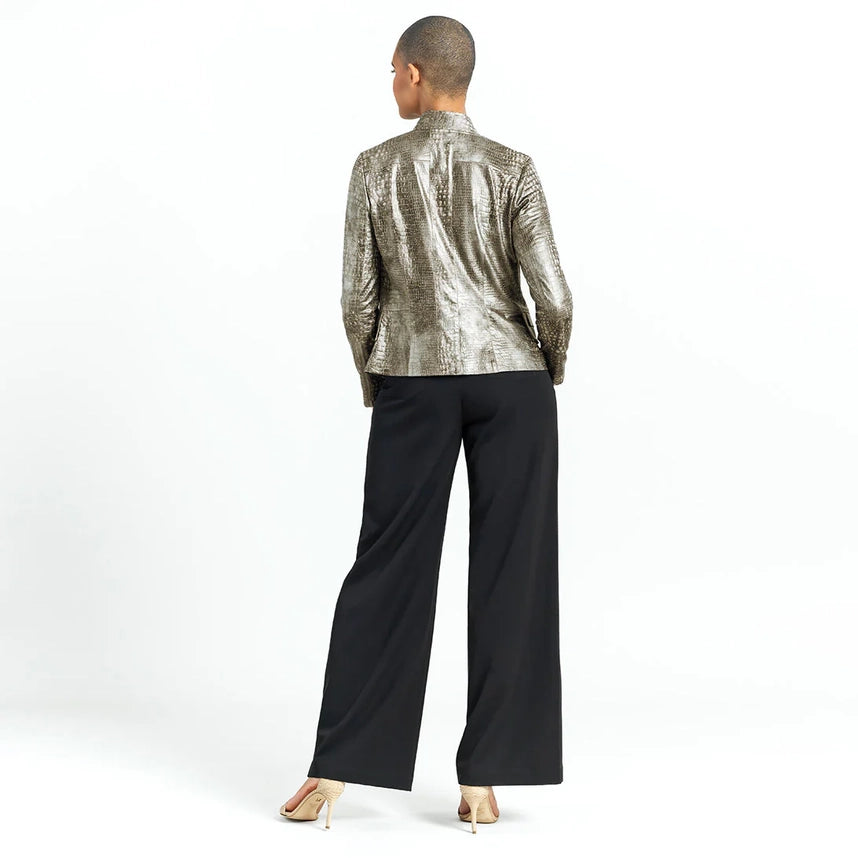 Liquid Leather ™ Croc Biker Jacket