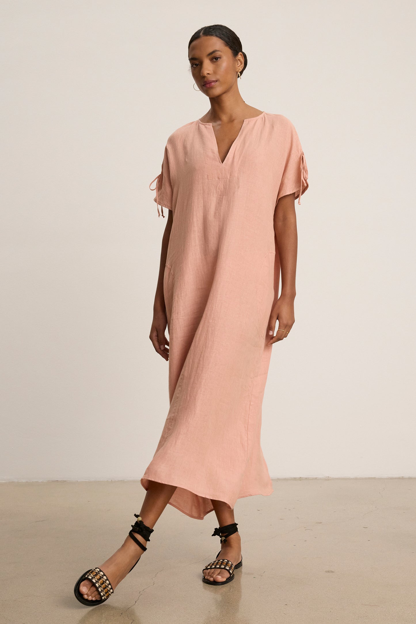 Flirty Linen Kaftan | XS