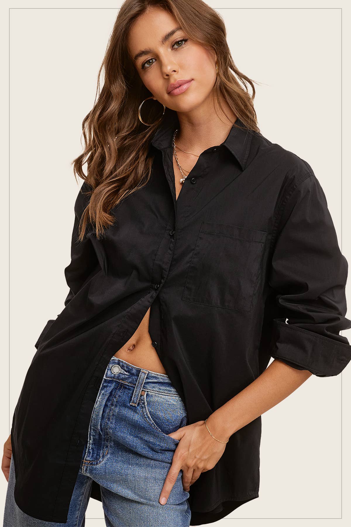 La Miel White Poplin | S
