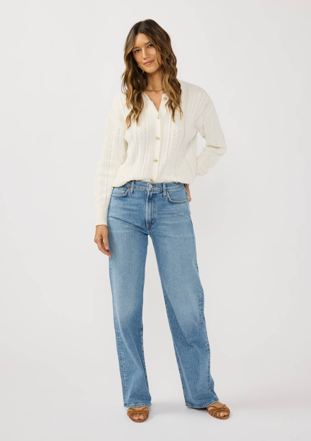 Lovestitch White Cardigan