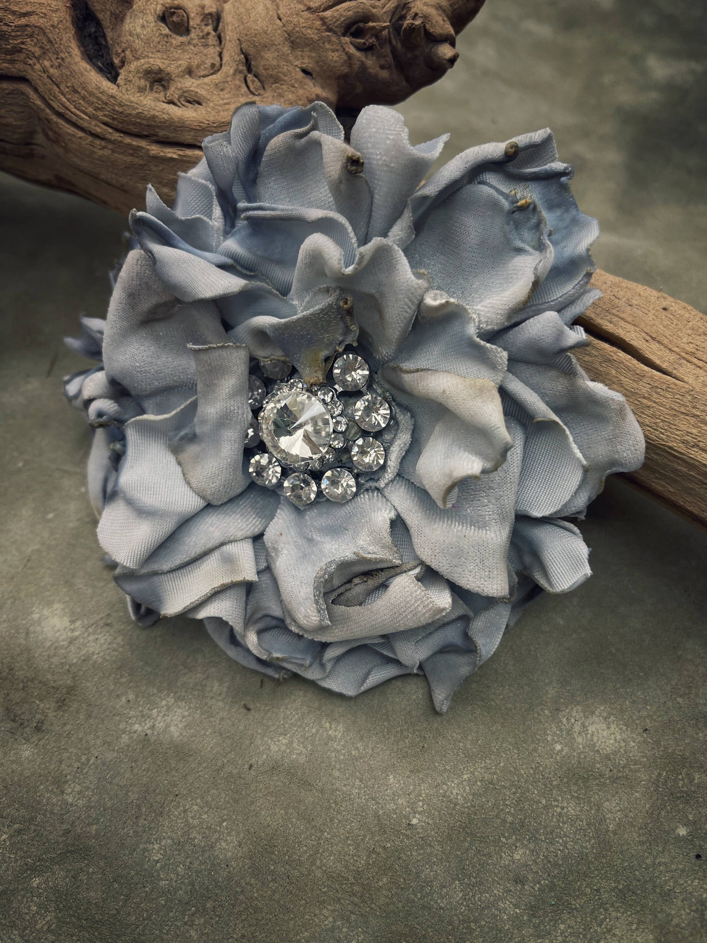 Gray Vintage Velvet Pin