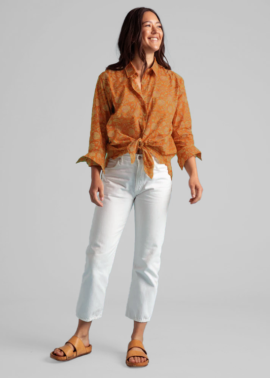 Good Boyfriend Shirt - Marigold