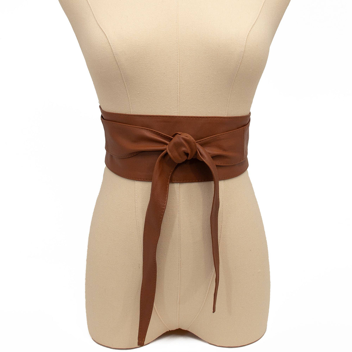 Leather Wrap Belt I Blue