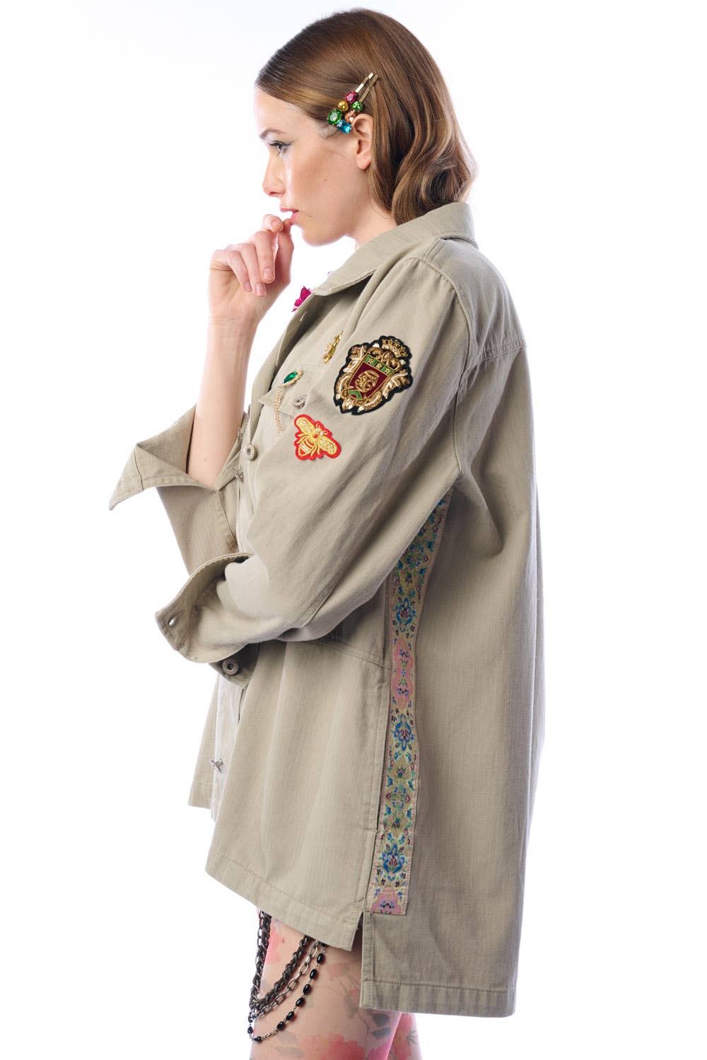 Brooklyn Jacket: Faded Olive / M