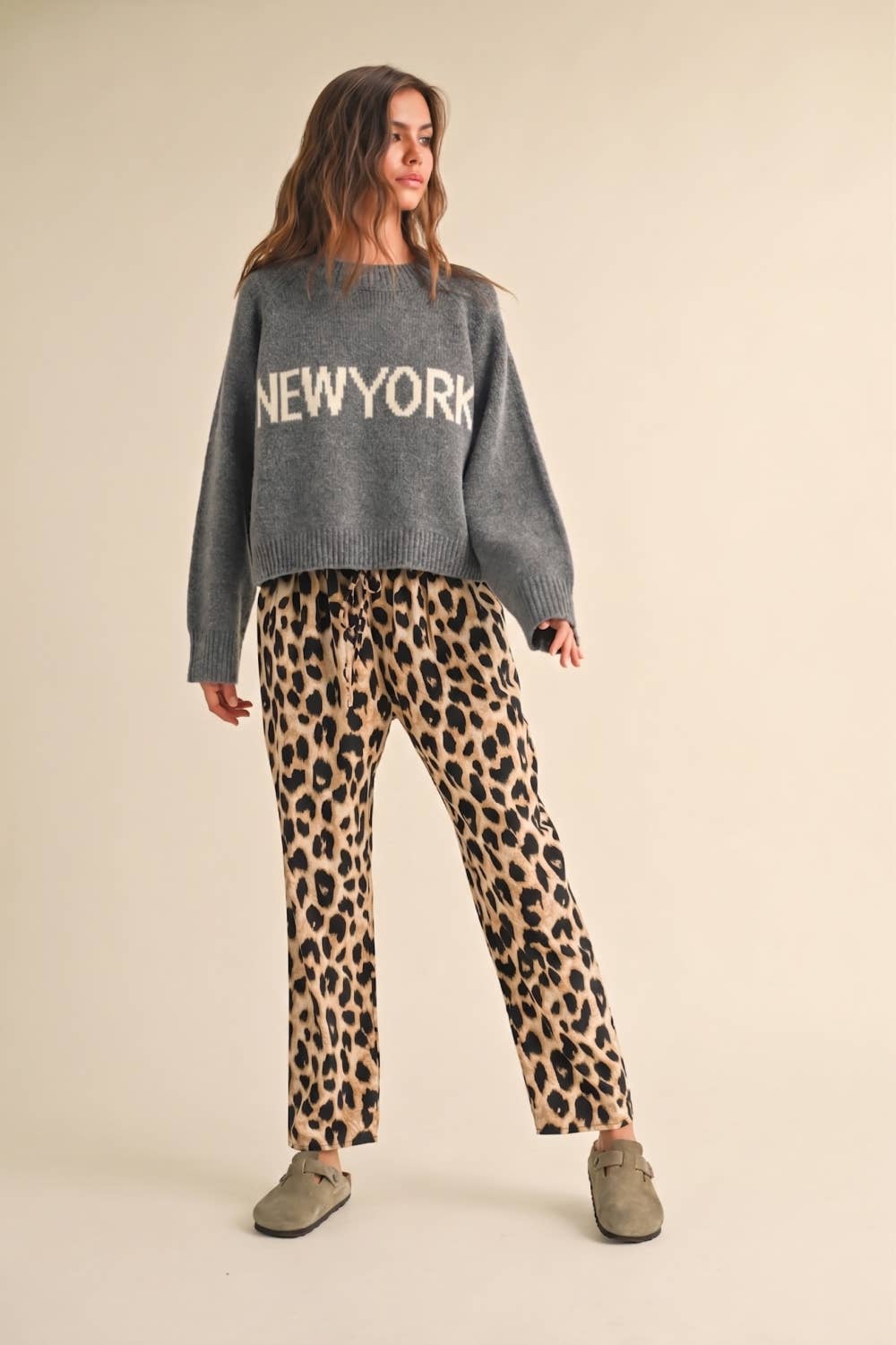 Cream Sweater New York