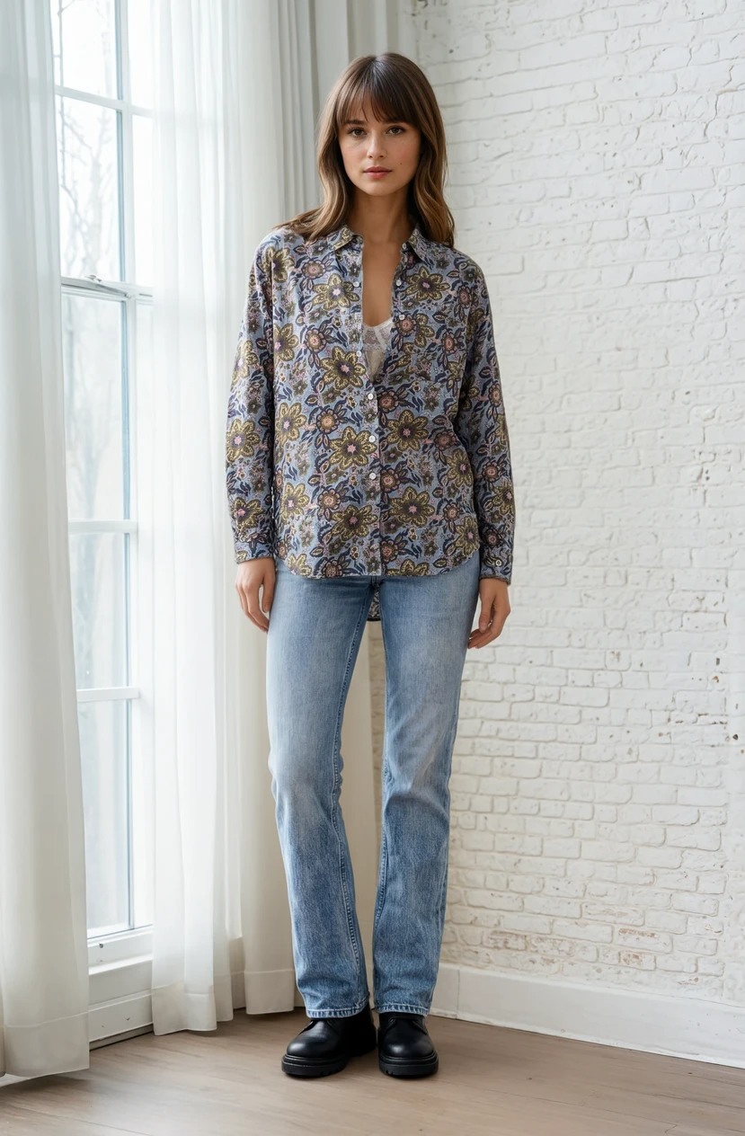 Good Boyfriend Shirt | Hanover Floral