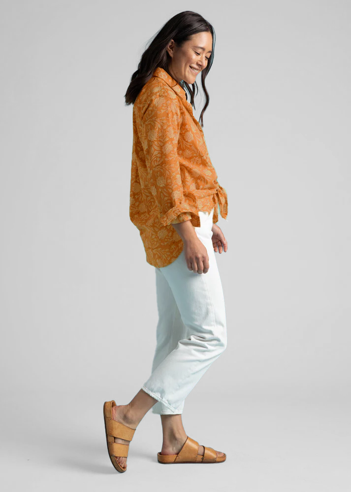 Good Boyfriend Shirt - Marigold