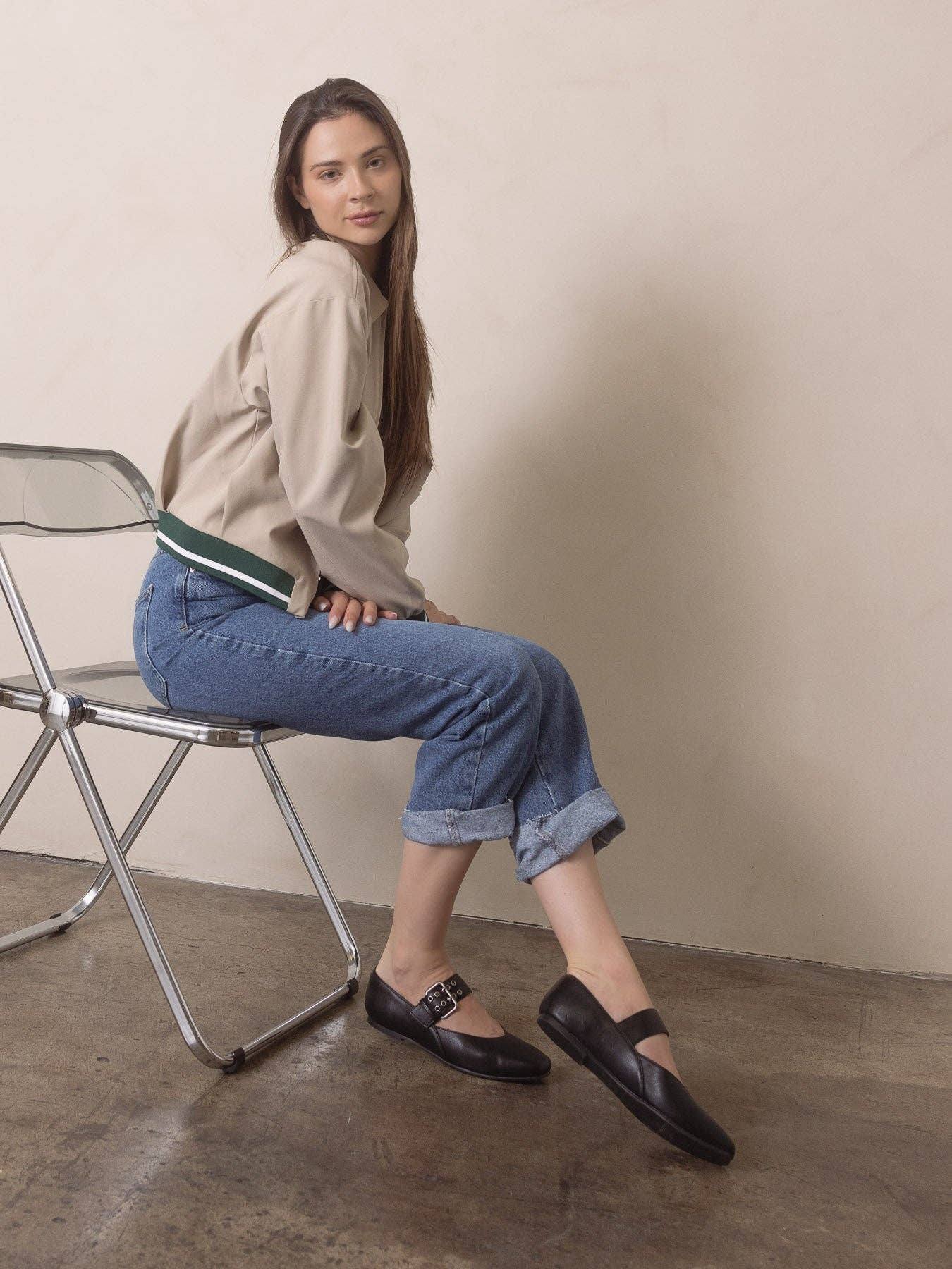 Shoe | The Soho Black Ballet Flat | 6