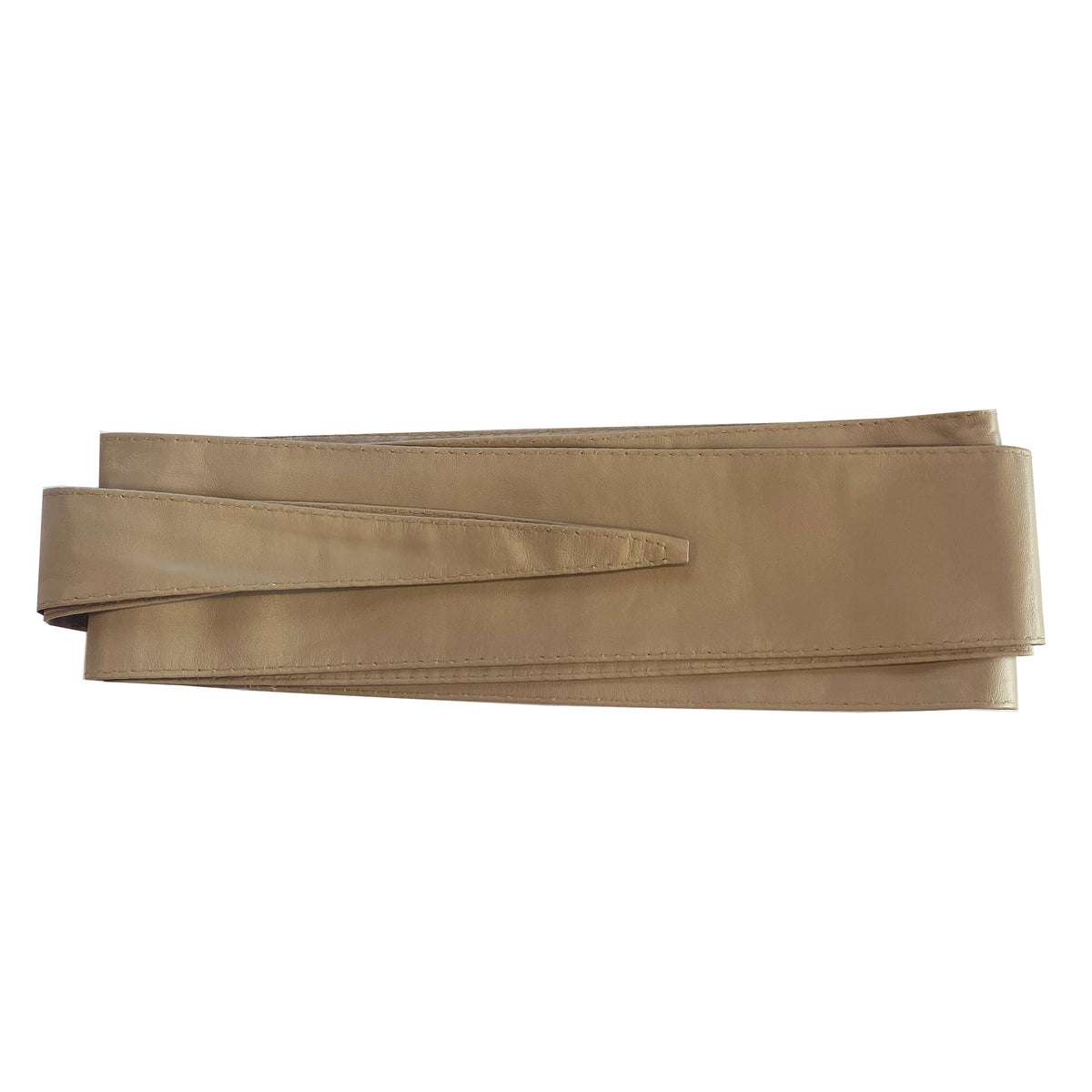 Leather Wrap Belt I Red