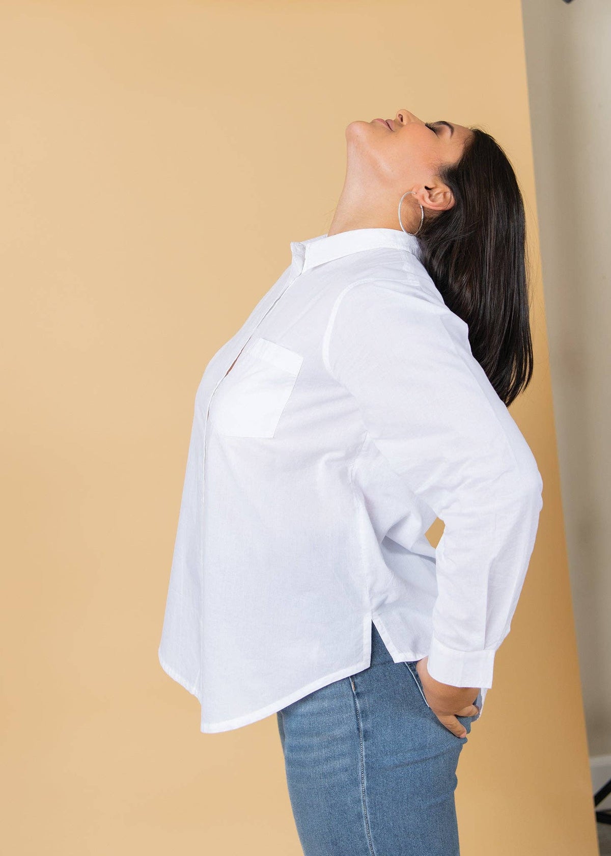 Good Boyfriend Shirt Classic White