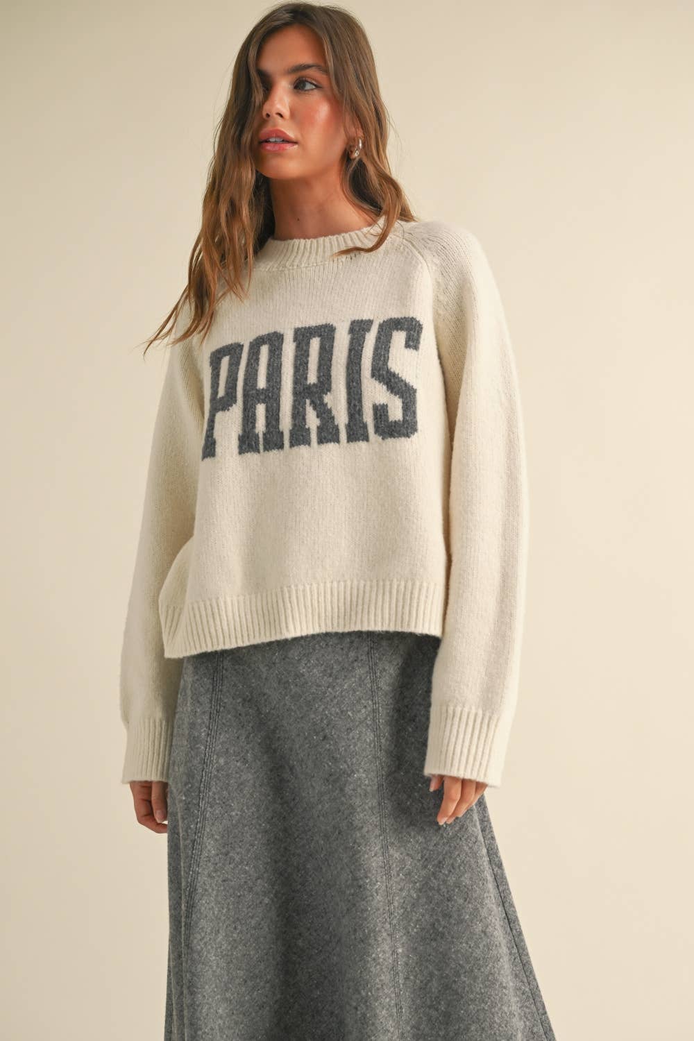 GREY PARIS SWEATER