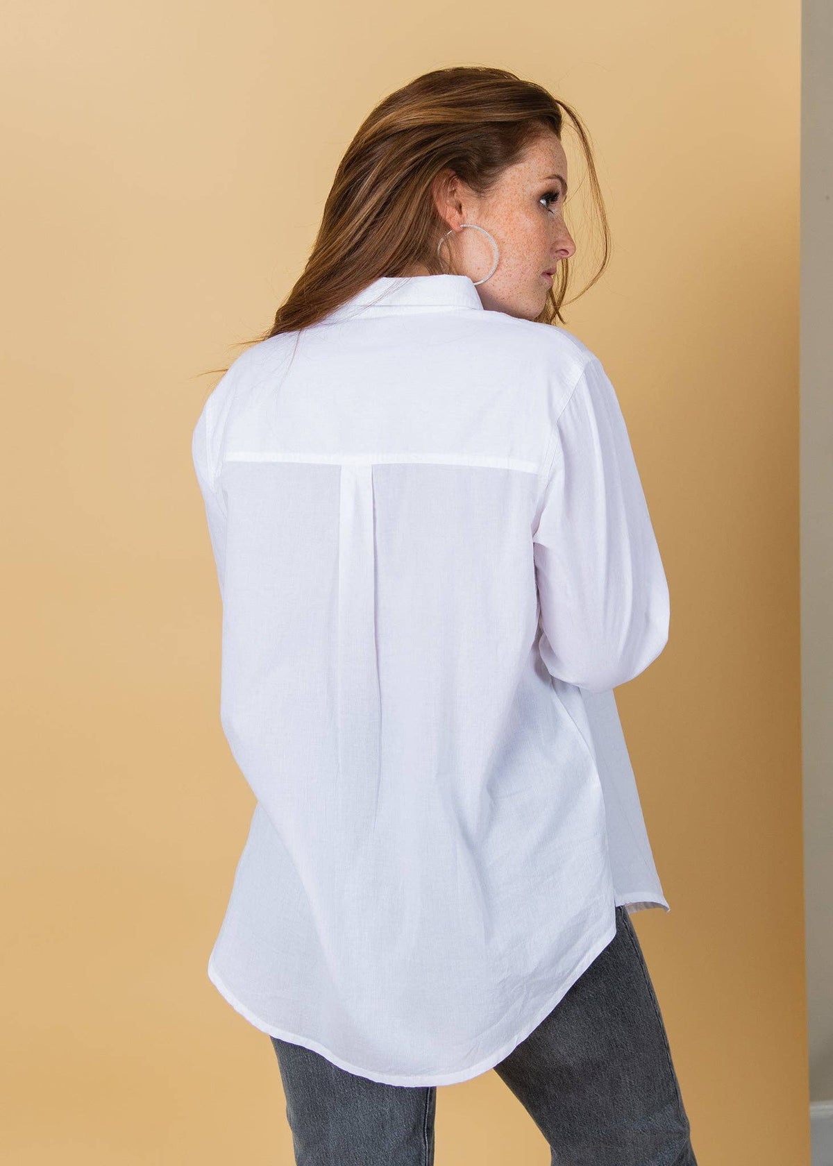 Good Boyfriend Shirt Classic White