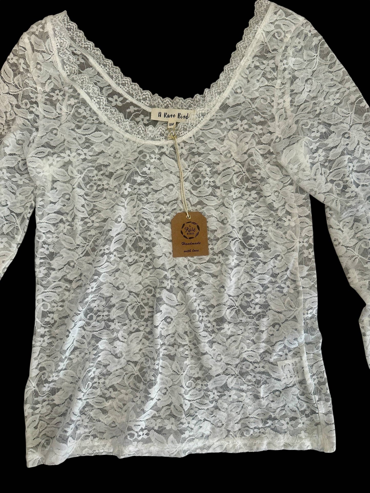 Lace Vintage Layer Shirt I Sand