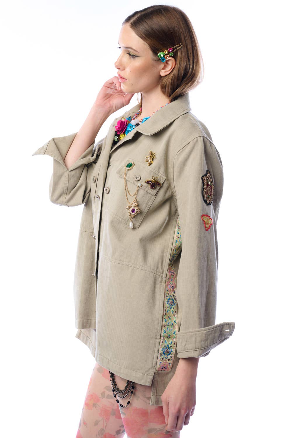 Brooklyn Jacket: Faded Olive / M