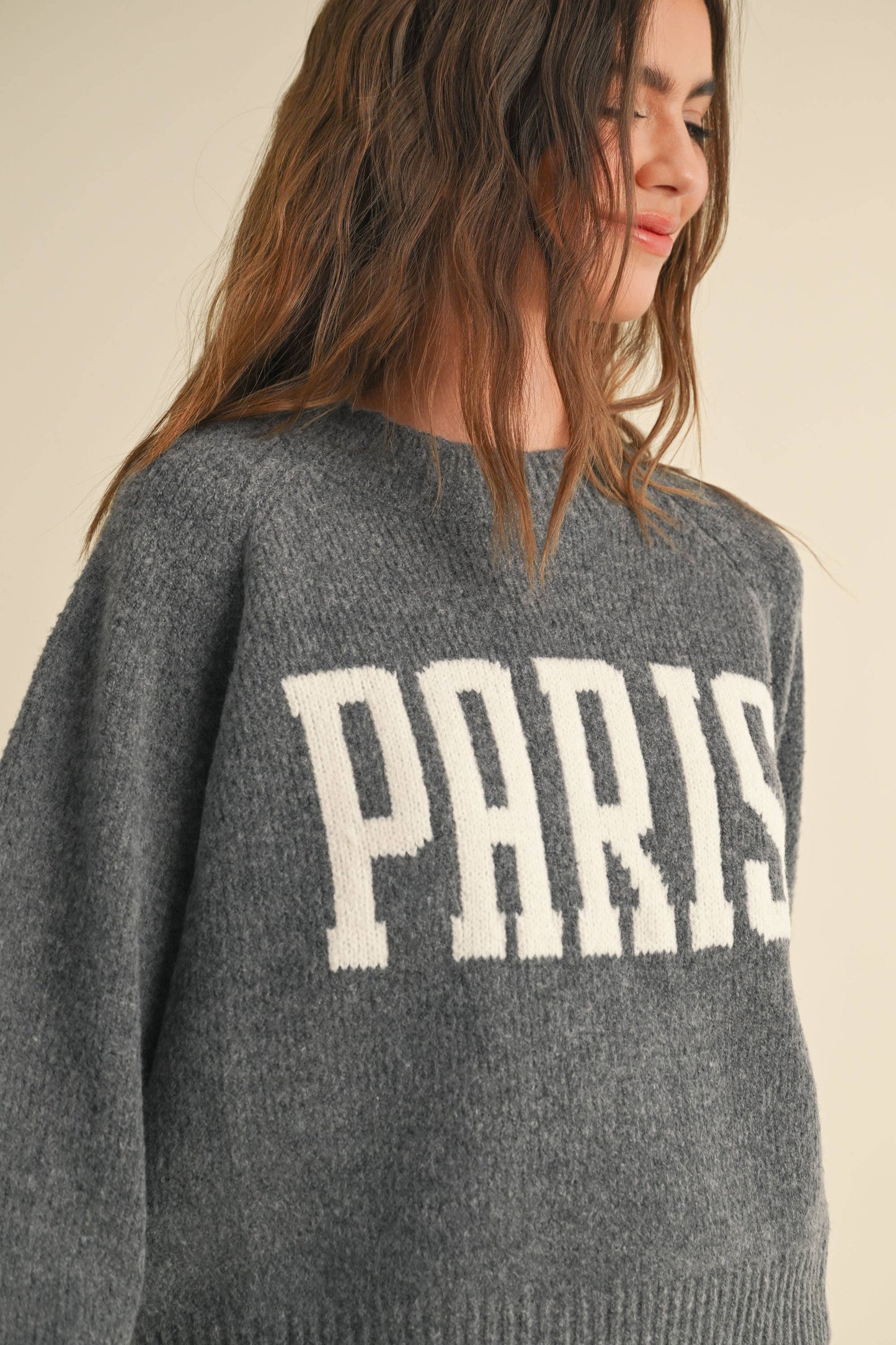 GREY PARIS SWEATER