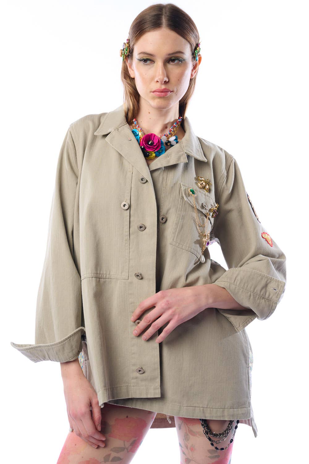 Brooklyn Jacket: Faded Olive / M
