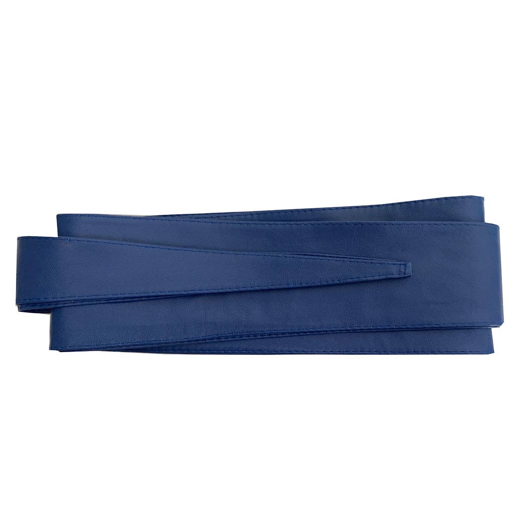 Leather Wrap Belt I Red