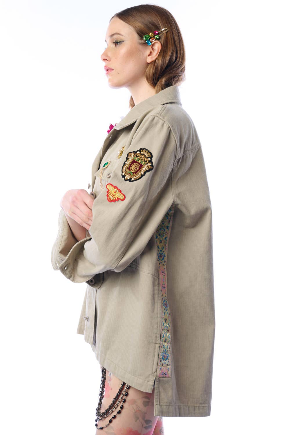 Brooklyn Jacket: Faded Olive / M