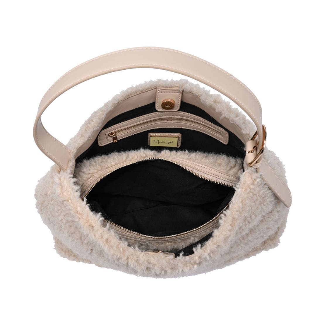 Neve Sherpa Tote | Burgundy