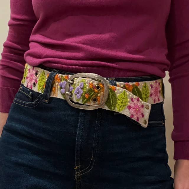 Freshwater Floral Belt | M