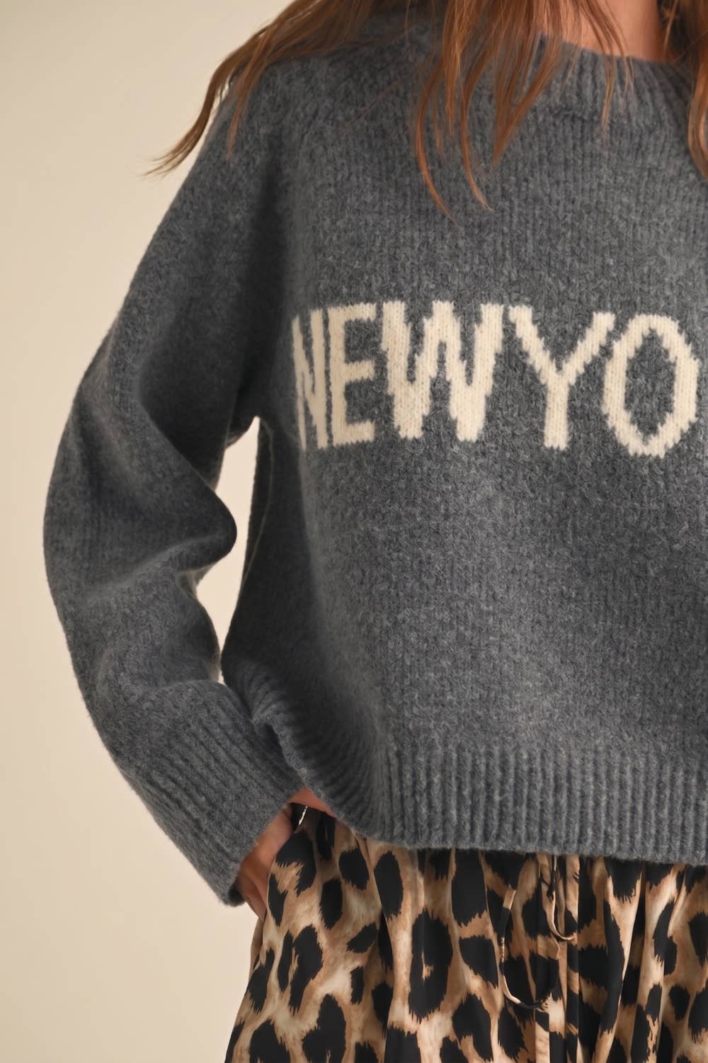 GREY PARIS SWEATER
