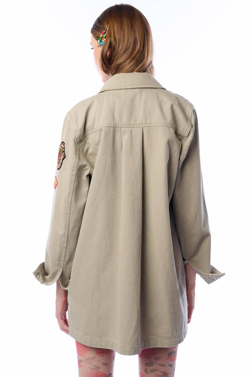 Brooklyn Jacket: Faded Olive / M
