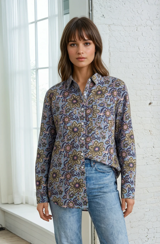 Good Boyfriend Shirt | Hanover Floral