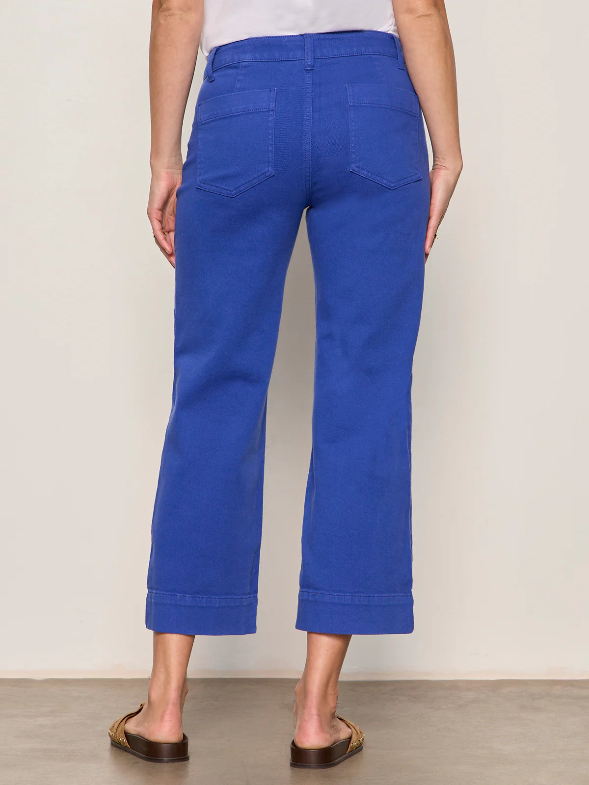 Marine Crop Pant | Luminous Blue