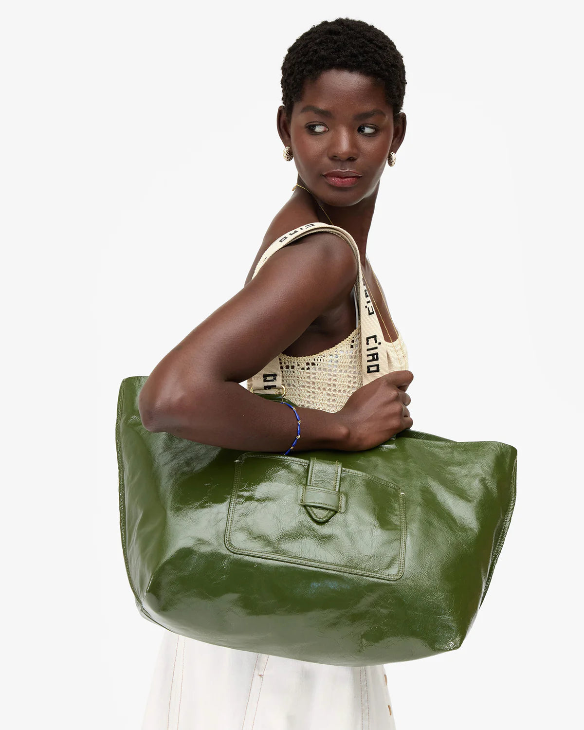 Grand Bateau Tote | Army