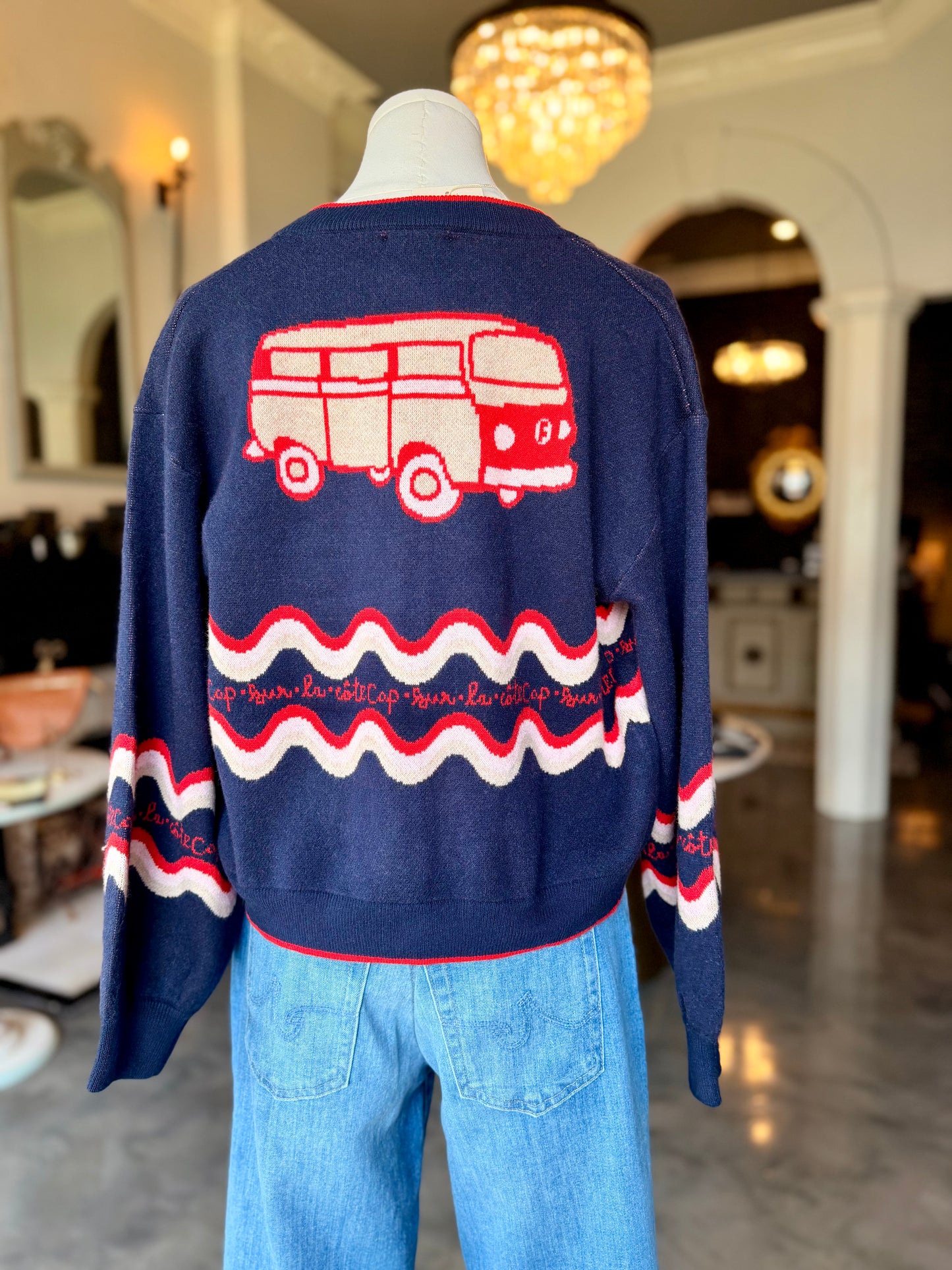 Roadtrip Cardigan | Bleu Marine