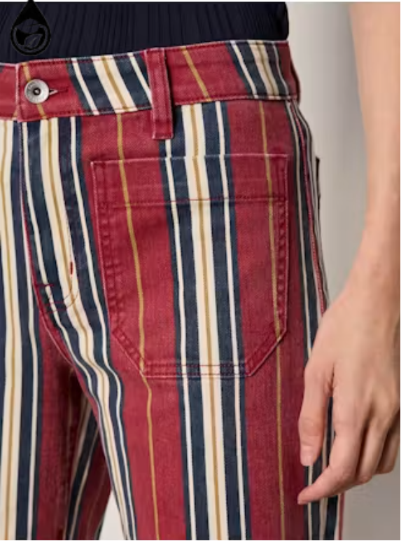 Mariner Pant | Very Berry Stripe