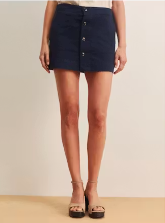 Mila Mini Skirt | Navy
