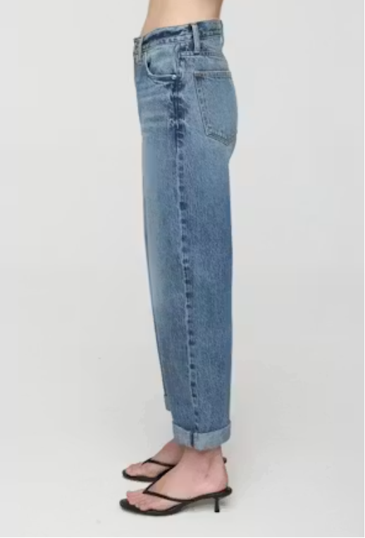 Donny Rolled Hem Boyfriend Jean