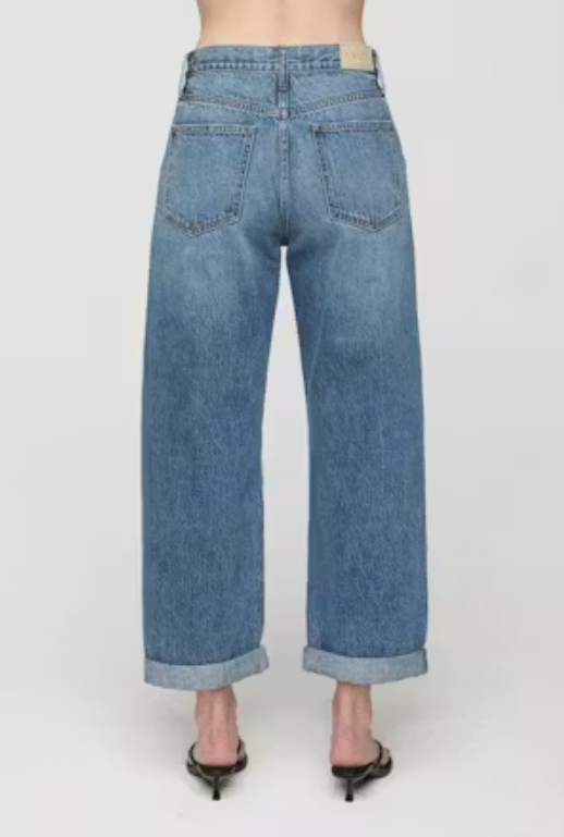 Donny Rolled Hem Boyfriend Jean