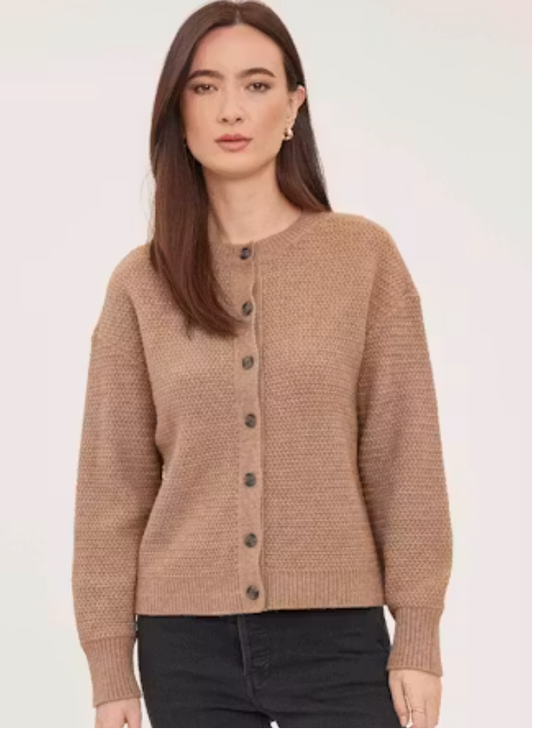 Dixie Cardigan | Heather Latte