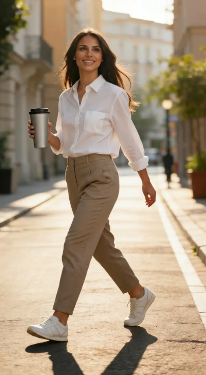 Good Boyfriend Shirt Classic White