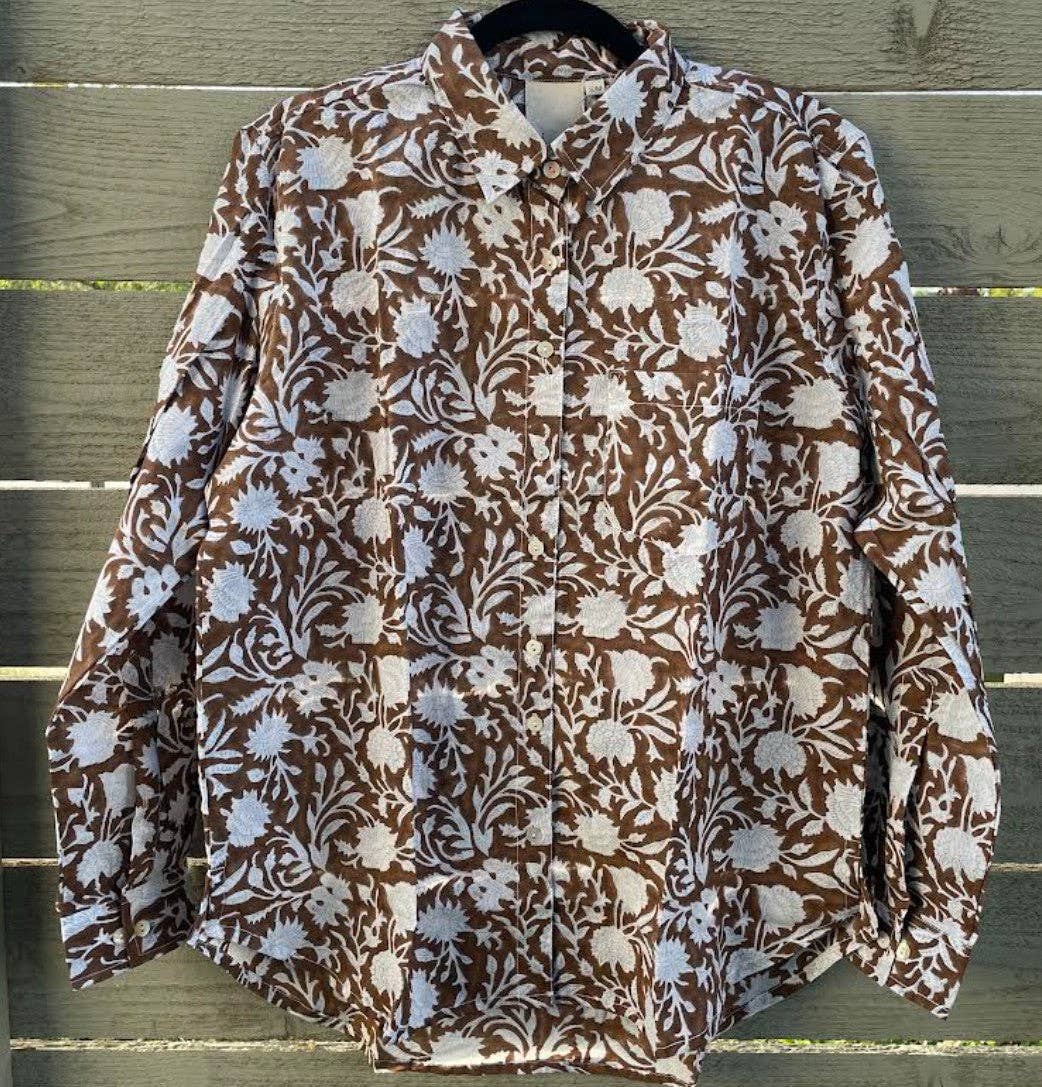 Good Boyfriend Shirt Pinecone/Lavender