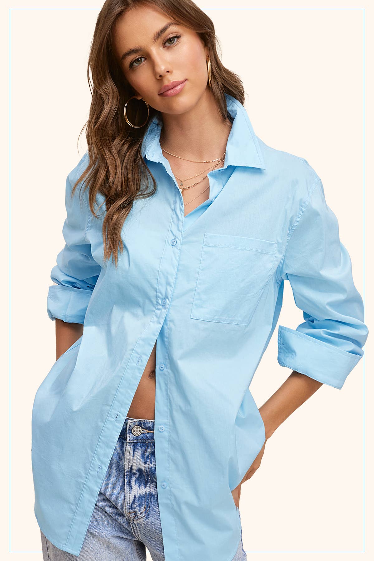 La Miel White Poplin | S