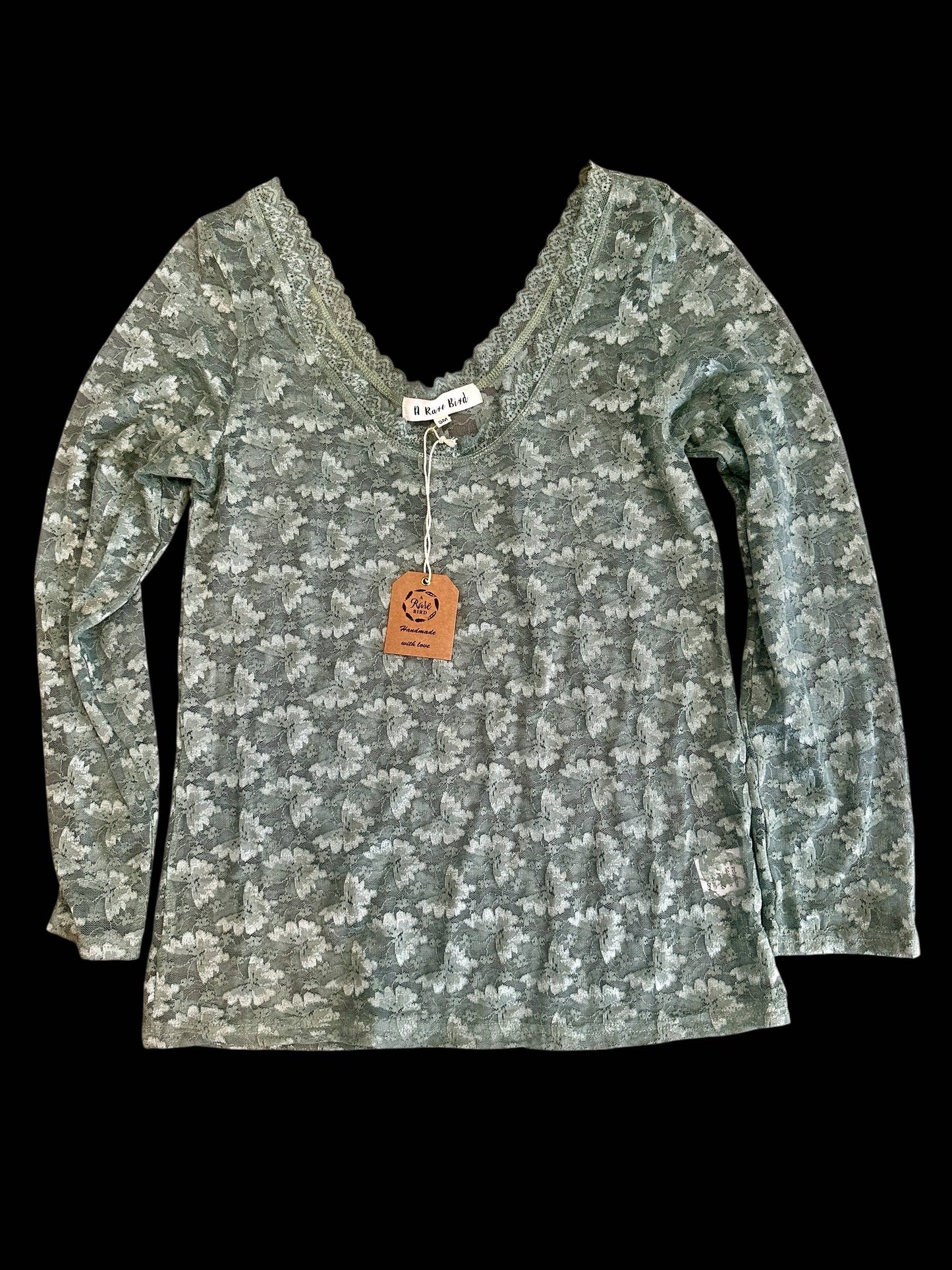 Lace Vintage Layer Shirt I Sand