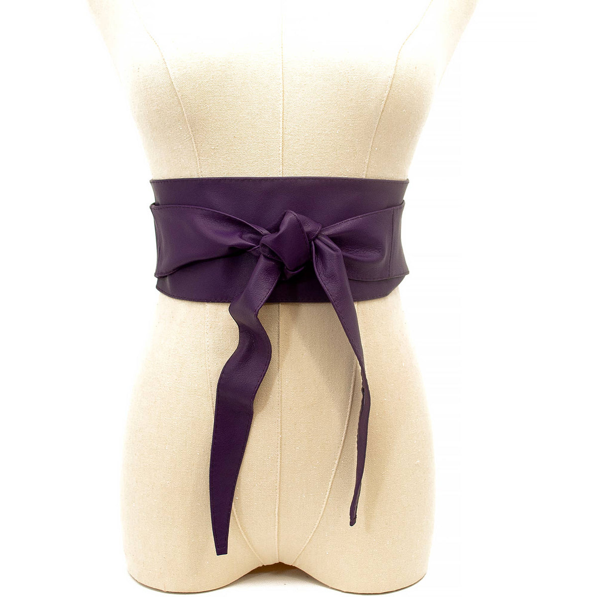 Leather Wrap Belt I Blue