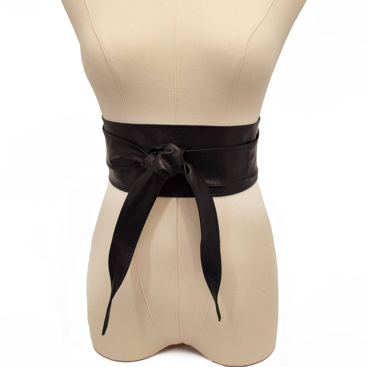 Leather Wrap Belt I Blue