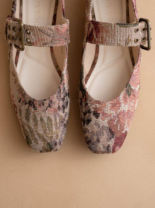 The Soho | Tapestry Ballet Flat